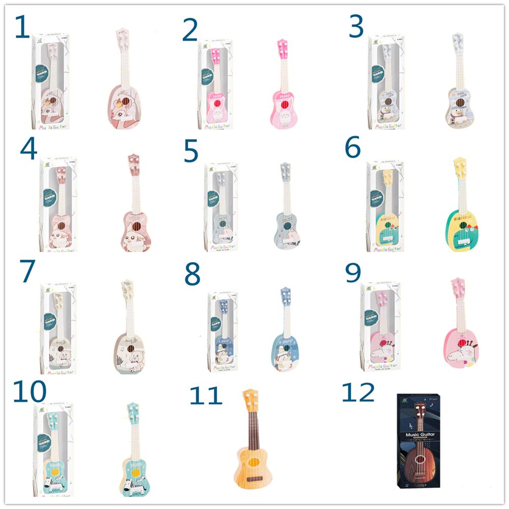 Đàn ghita đồ chơi 36cm họa tiết hoạt hình sáng tạo cho bé