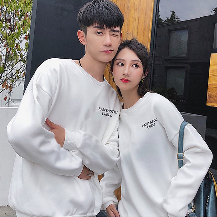 Áo sweater nam nữ in khủng long mặc đôi Noel phong cách Hàn Quốc 2019 hot 2019