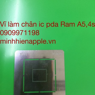 Vỉ làm chân IC Ram iphone A5 6 7 8 9