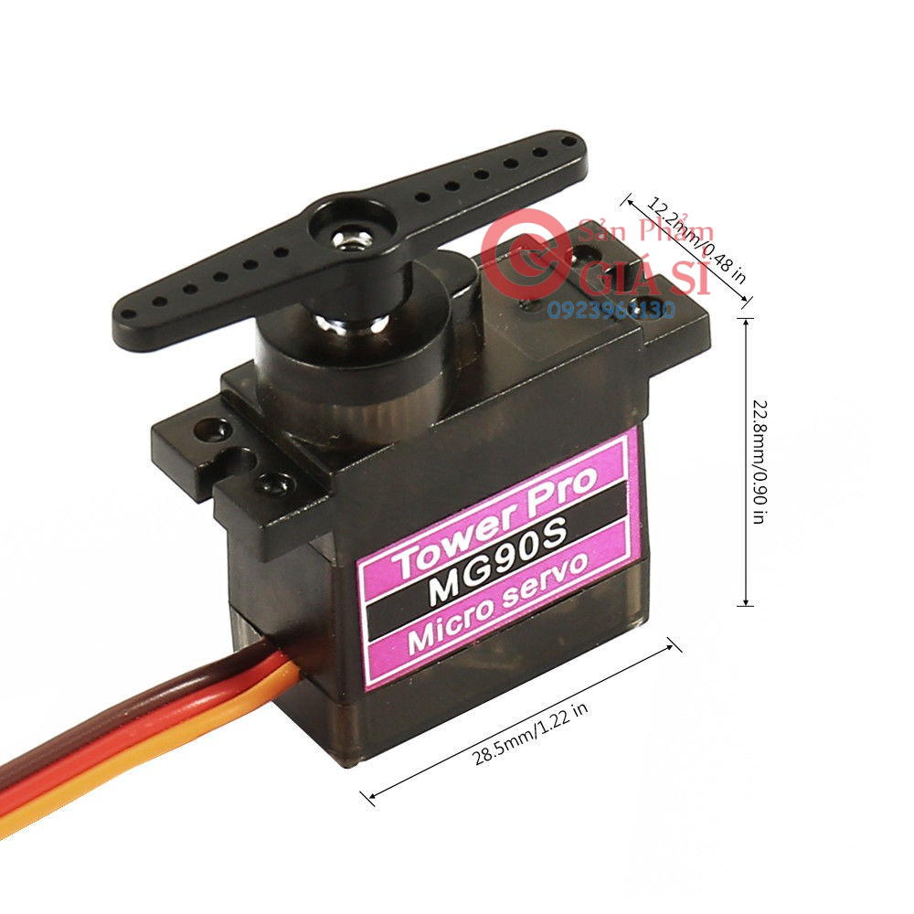 Động Cơ RC Servo MG90S - Nhông Full Kim Loại ❤️freeship❤️