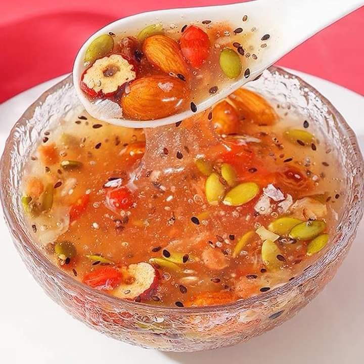 Bột củ sen hòa tan mix hạt dinh dưỡng, món ăn thay thế bữa ăn tiêu chuẩn ít calo giàu chất xơ