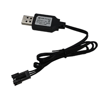 Cáp sạc USB SM-3P 7.4v 800mah dùng để sạc pin lithium 7.4v của ô tô ,xe tăng điều khiển từ xa