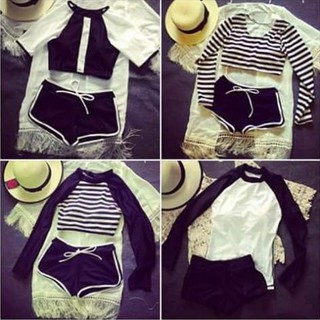 đồ bơi có tay kín đáo sexy ༈