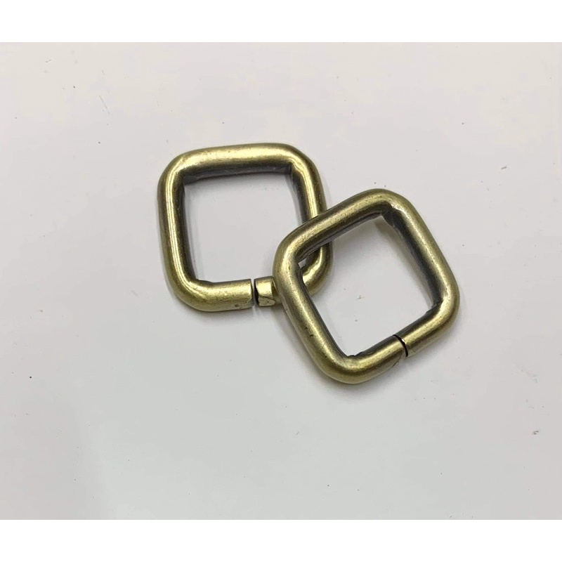 Khoen, móc túi xách 2cm, màu đồng loại tốt bán theo cặp