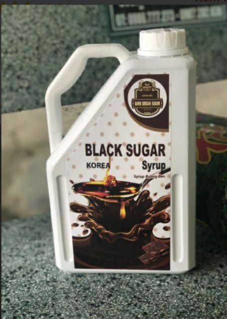 SYRUP ĐƯỜNG ĐEN NƯỚC HÀN QUỐC ( BLACK SUGAR 2,5 KG)