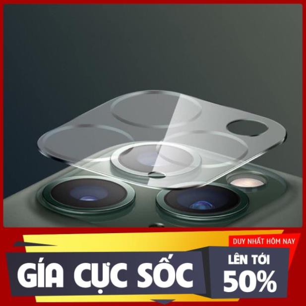 [CHÍNH HÃNG ] [FULL BOX] Kính Trong Suốt Bản To Nhất Camera IP 11, 11 Pro , 11 Pro Max Chính Hãng Cự