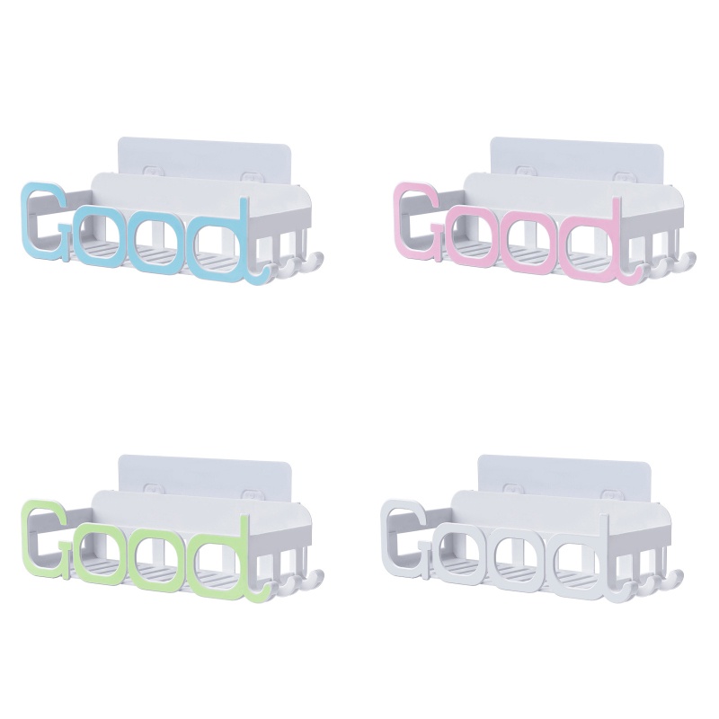 QQ Giá Đỡ Dầu Gội Đa Năng Có Rãnh Bảo Vệ Cho Nhà Bếp