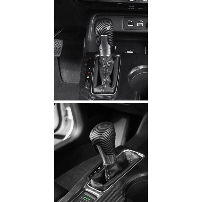 Vỏ Bọc Cần Gạt Số Bằng Sợi Carbon Cho Xe Hơi Honda Civic 2022