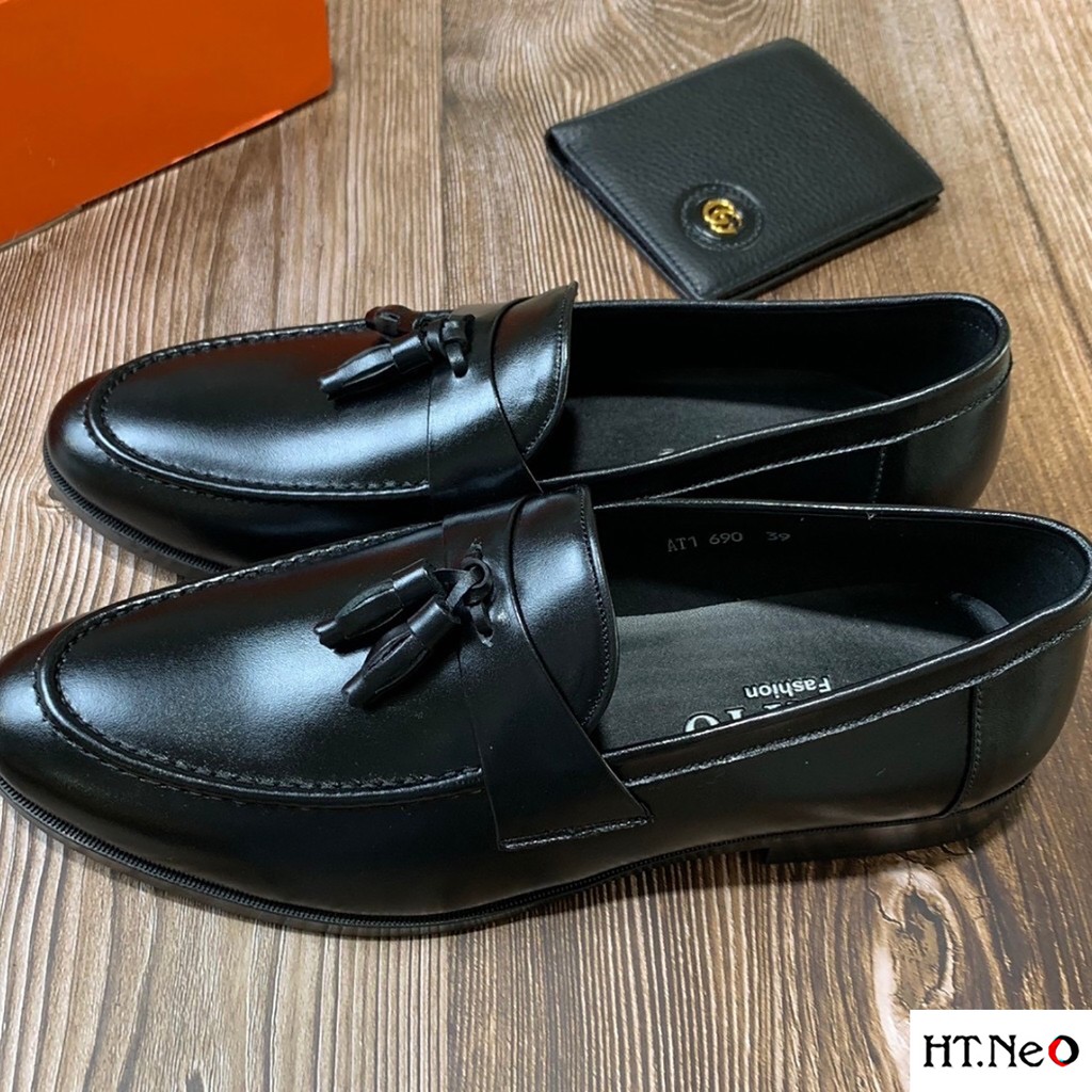 Giày tây nam da bò thật dáng trẻ chung cực hot (d26-nc) | BigBuy360 - bigbuy360.vn