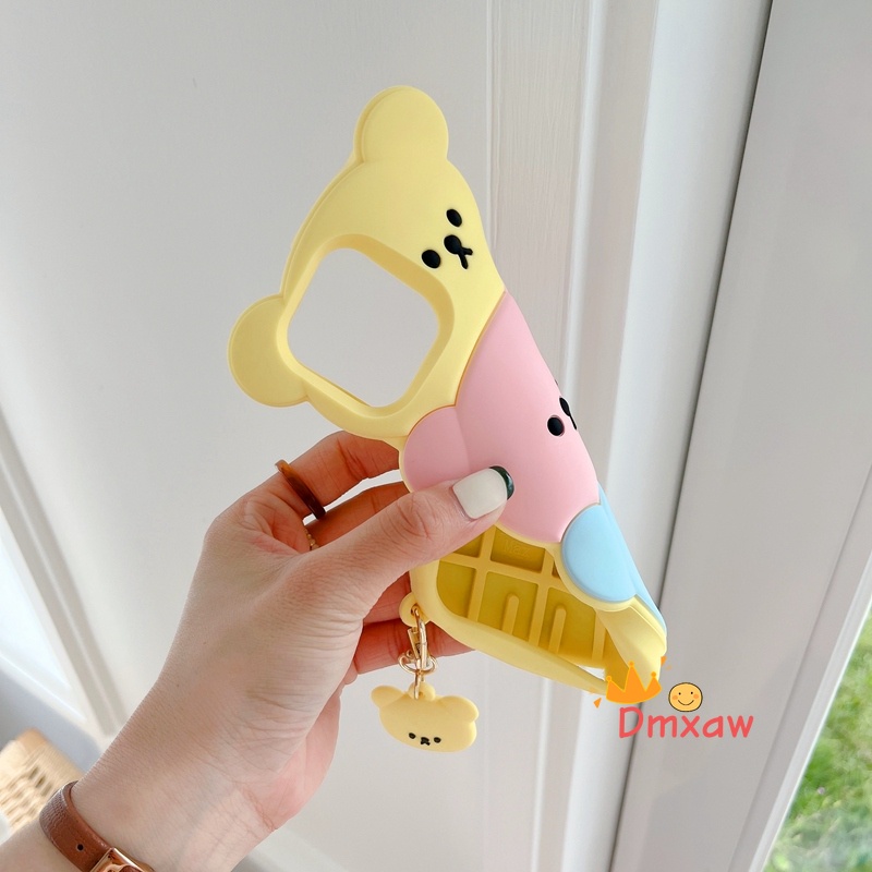 Ốp Điện Thoại Mềm Họa Tiết Gấu Hoạt Hình Cho iPhone 13 Pro Max 12 11 Pro Max X XR XS Max 8 7 6 6s Plus SE 2020