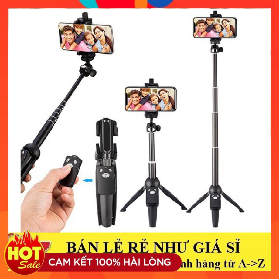 Gậy Tự Sướng Yunteng YT-9928 Kiêm Tripod Đa Năng Chắc Chắn