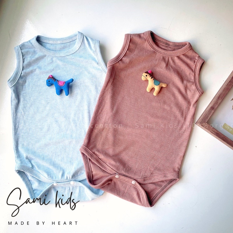 body sát nách cotton gân Hàn mềm mại