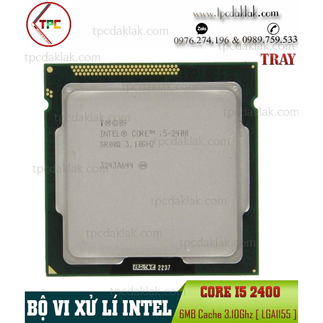 Bộ xử lý Intel® Core I5 2400 Intel – Sandy Bridge| CPU Intel® Core I5 2400 Processor 3.10GHz LGA1155 | BigBuy360 - bigbuy360.vn