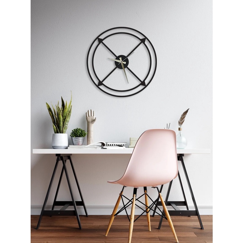 Đồng hồ treo tường Thegioipuzzle bằng kim loại bền đẹp