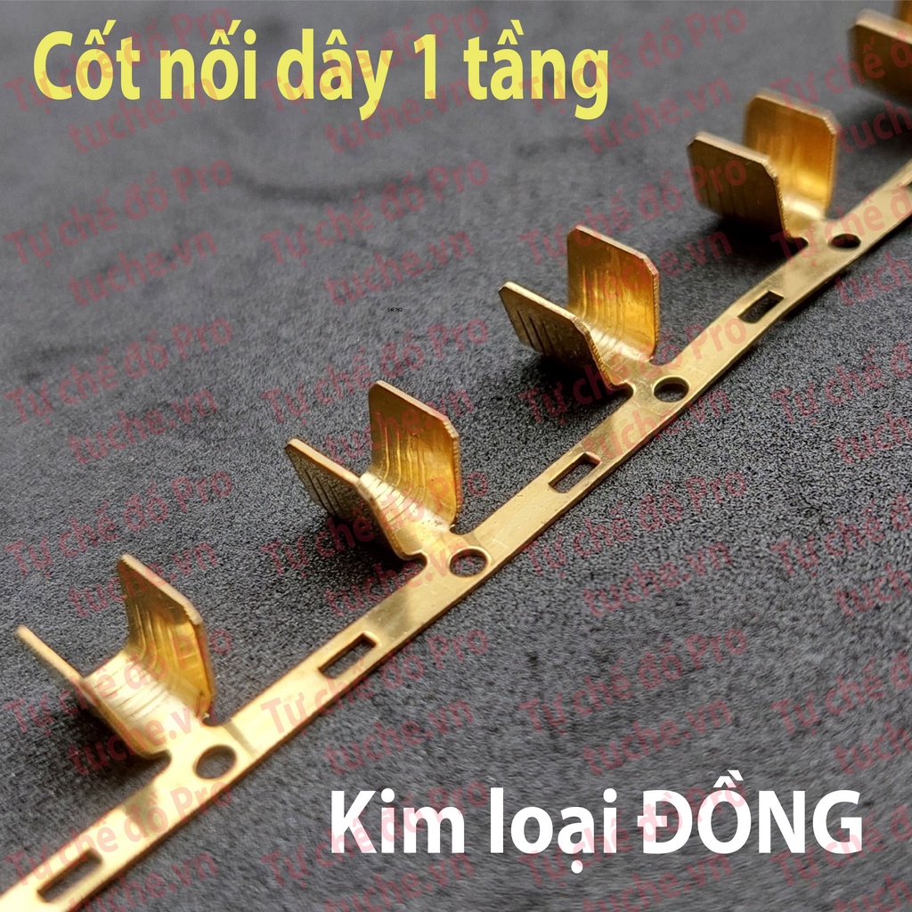 Cốt nối dây điện 1 tầng bằng ĐỒNG các cỡ