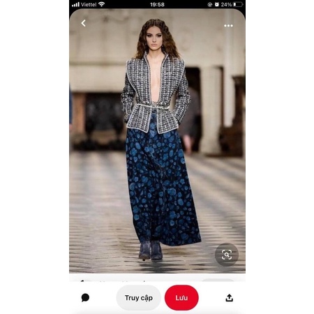 Vải dạ tweed sang xịn