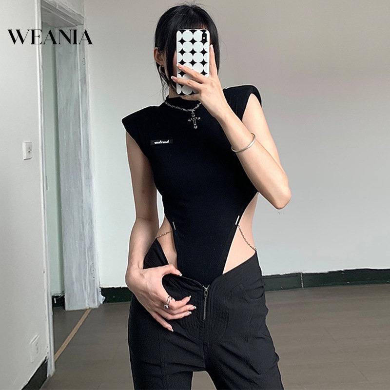 Bodysuit Không Tay Quyến Rũ Thời Trang Dành Cho Nữ