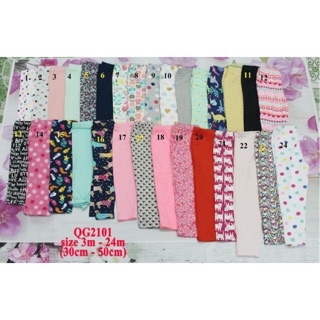 Set 5 quần legging carter sơ sinh đến 6m