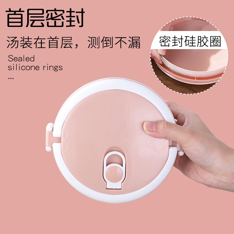 Hộp đựng cơm trưa giữ nhiệt OSSAYI bằng thép không gỉ cao cấp
