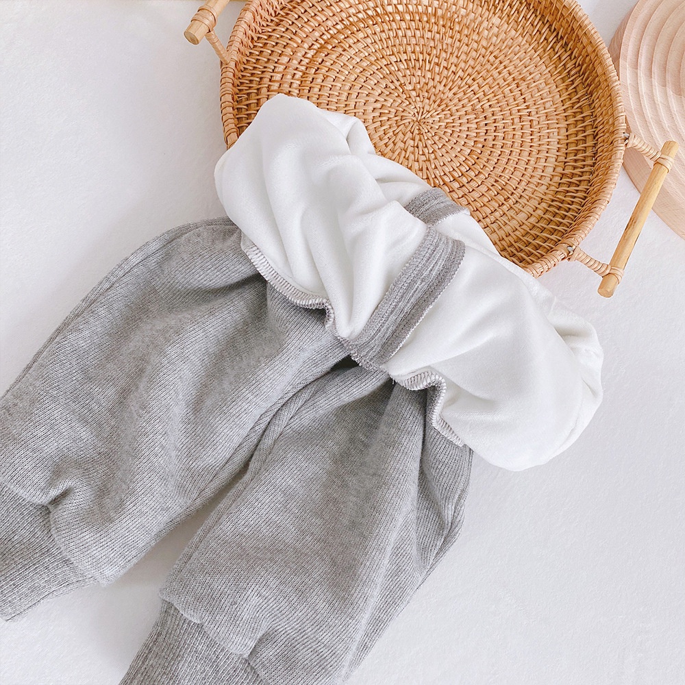 [LẺ SIZE 6-9kg] - Quần nỉ lót lông bé gái và trai, chất nỉ cao cấp mềm đẹp, lót lông mịn, giữ ấm cho bé cả rét đại hàn