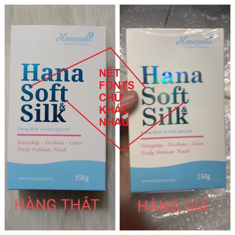 (Hàng chính hảng) Dung dịch vệ sinh phụ nữ Hana soft silk (Hanazuky) Hàng mới về