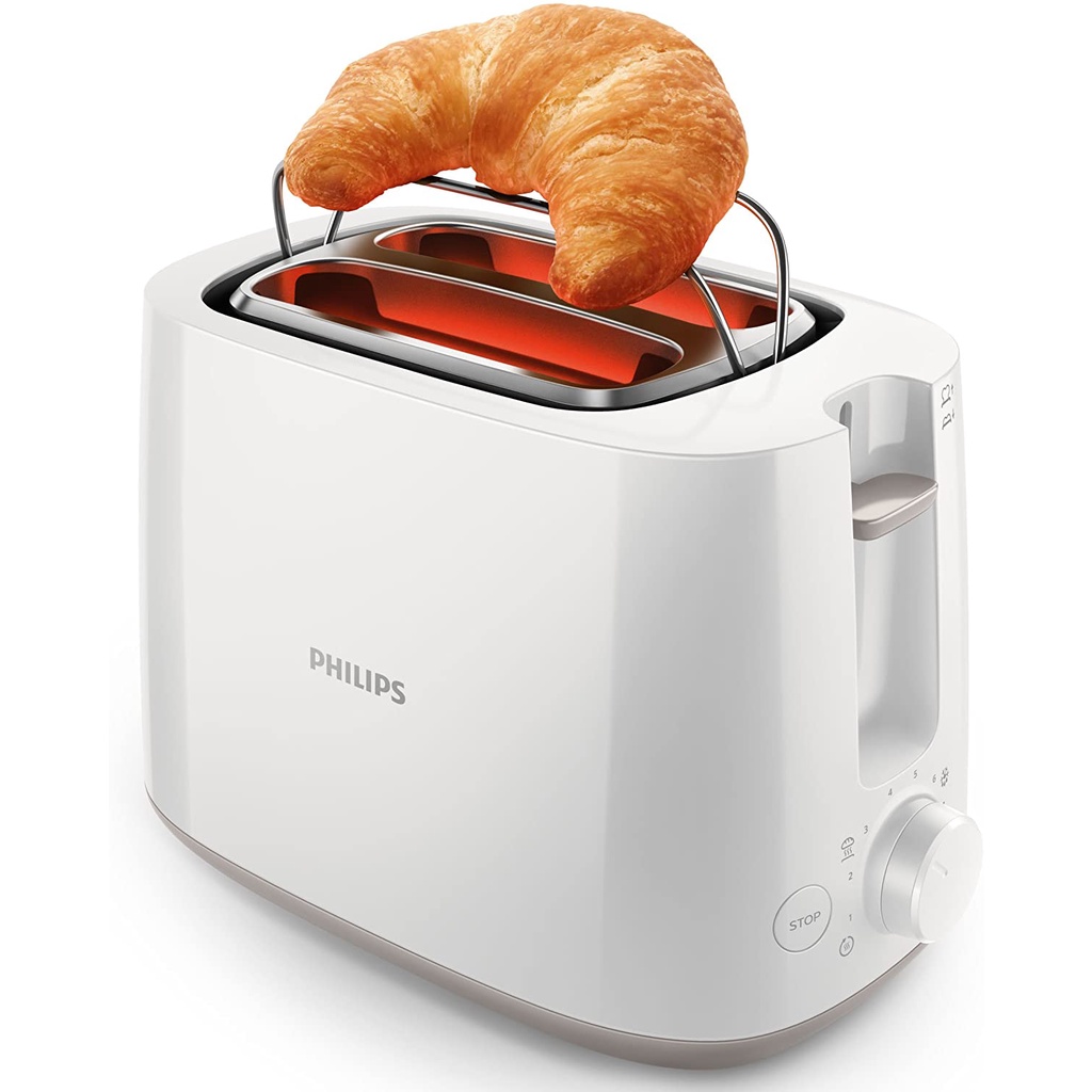 Máy nướng bánh mì 2 lát Philips HD2581 [nhập Đức chính hãng]
