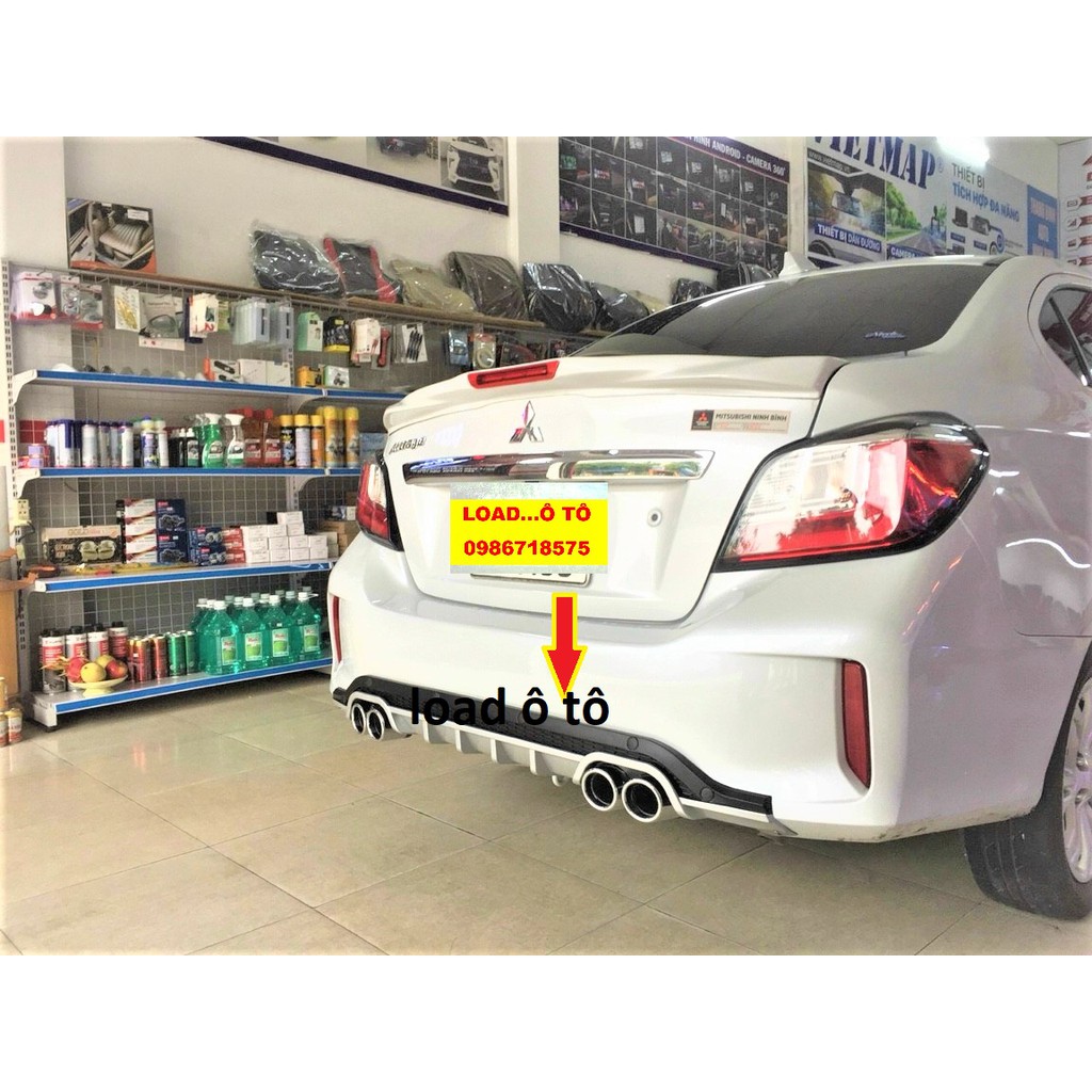 Líp Pô Chia, Lippo Chia Xe Mitsubishi Attrage 2023-2016 Mẫu 4 Pô Cao Cấp Nhất Thị Trường