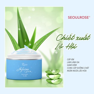 Kem dưỡng trắng làm mềm da Seoulrose rosie jafocean jam cream 50g