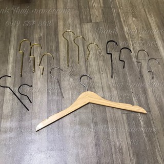 SET10 CÁI/ Móc gỗ Xu Treo áo sang trọng