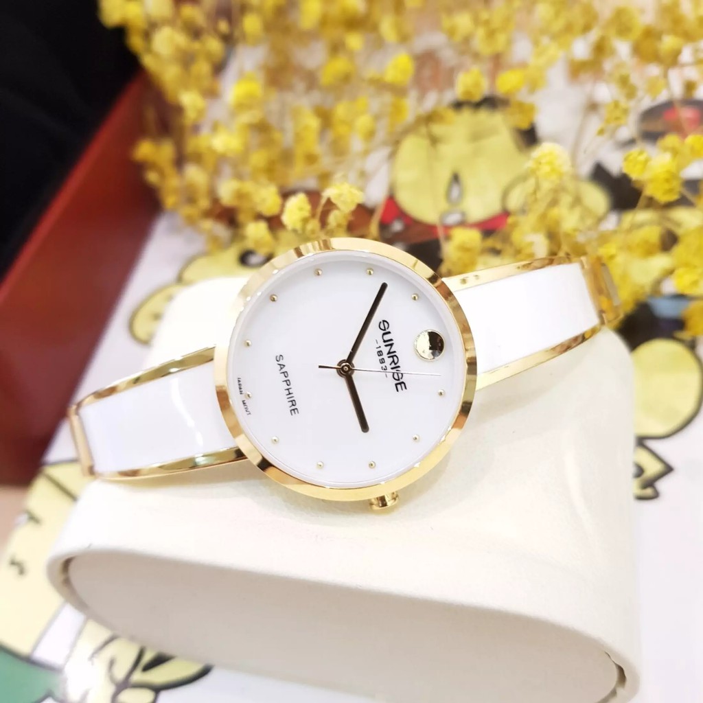 Đồng Hồ Nữ Sunrise 9968SA Kính Sapphire, Chống Nước