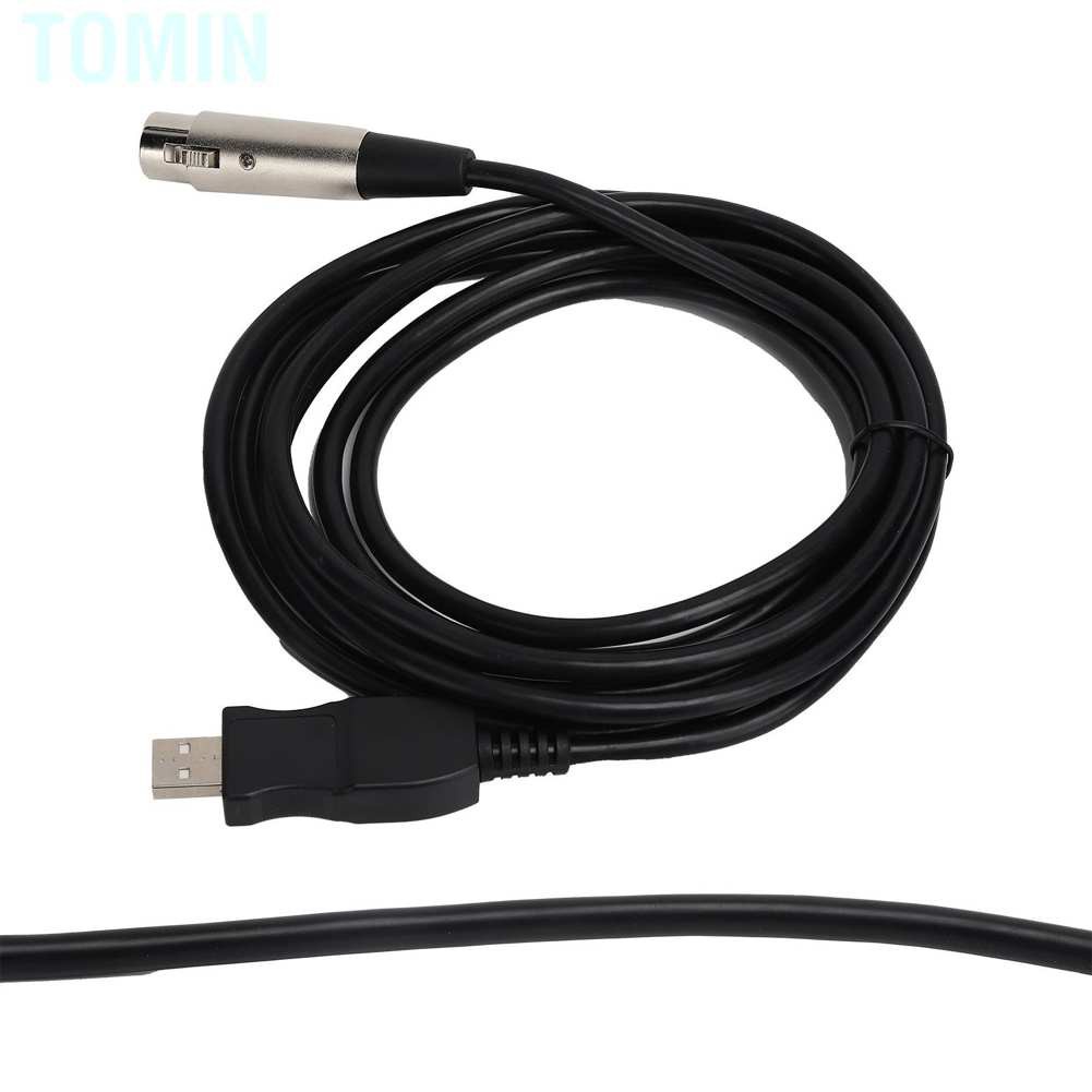 Cáp Chuyển Đổi Usb Sang Xlr Dài 3m Có Chức Năng Ghi Âm Cho Máy Tính