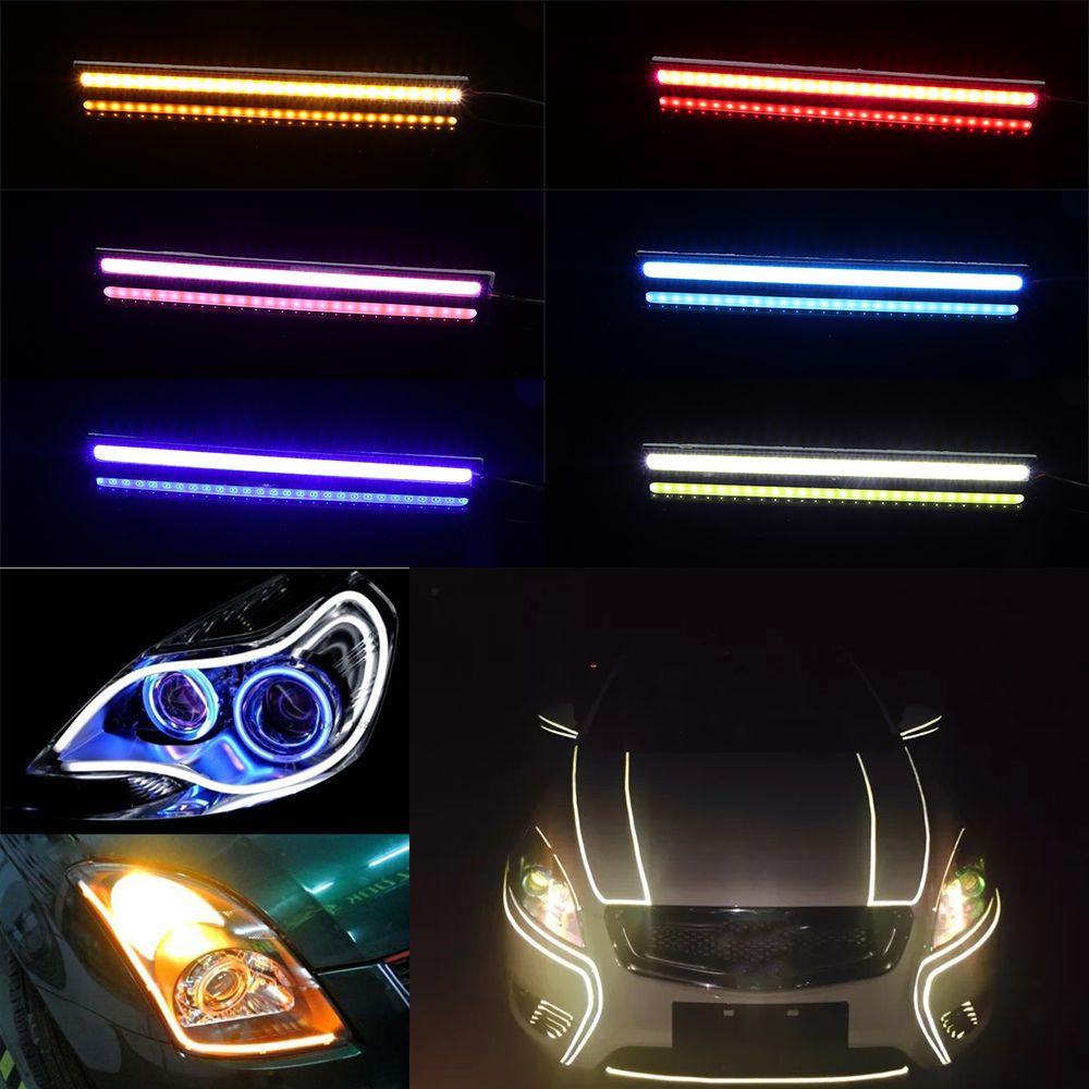 Dây Đèn LED DRL DC12V Chuyên Dụng Cho Xe Hơi