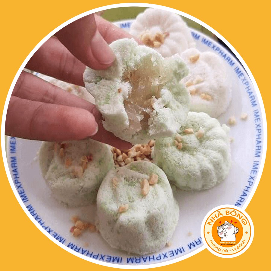 BÁNH IN NHÂN DỪA NON - CÓ 3 VỊ (500gr)