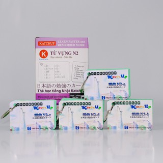 Bộ KatchUp Flashcard Từ Vựng N2 (Soumatome n2) – High Quality