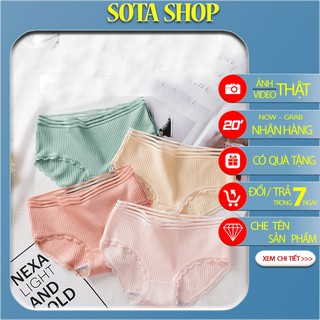Đồ lót nữ Quần chip xinh -quần chip gân tăm QL02