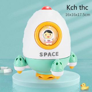 Toy while bathing swirling water rocket for babies