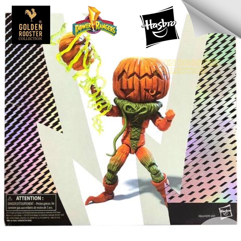 Mô hình nhân vật Hasbro Power Rangers Lightning Collection Monsters Mighty Morphin Pumpkin Rapper