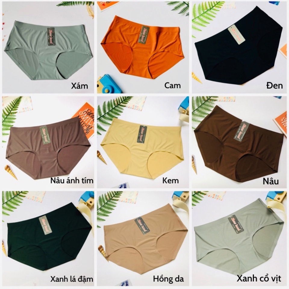 Đồ lót nữ, quần lót su đúc chuẩn Thái Lan, chip co giãn không viền dày dặn mát mịn Sister hood 604. | BigBuy360 - bigbuy360.vn