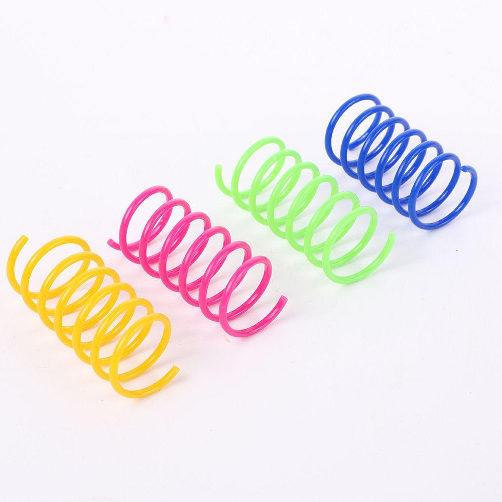 Đồ Chơi Lò Xo Bằng Polychromatic An Toàn Cho Mèo
