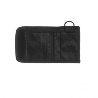 Short Wallet basic ví ngắn đeo cổ mini màu đen 'local brand'