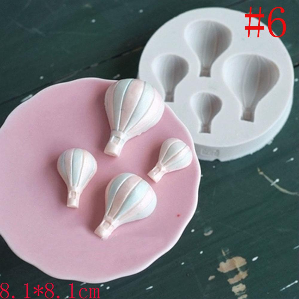 Khuôn Silicone Tạo Hình Cầu Vồng Làm Bánh DIY