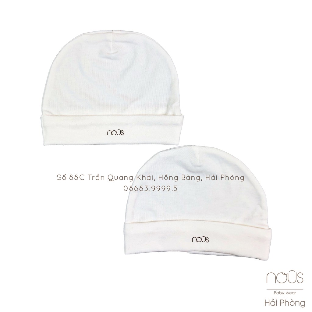 Set 2 Mũ Trắng Nous