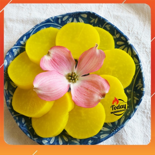 Củ cải vàng muối nguyên cây Pickled Radish 500G