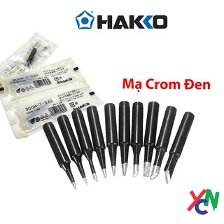 Đầu mũi hàn Hakko 900M mạ đen cao cấp dùng cho trạm hàn 936, 936A...
