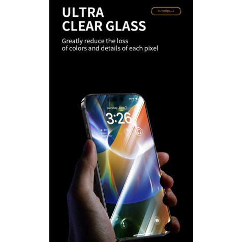 Dán Cường Lực Chống Nhìn Trộm MIPOW KINGBULL ANTI-SPY PREMIUM SILK HD 14 Promax 14 Plus 14 Pro 14 13 Pro 13 Promax