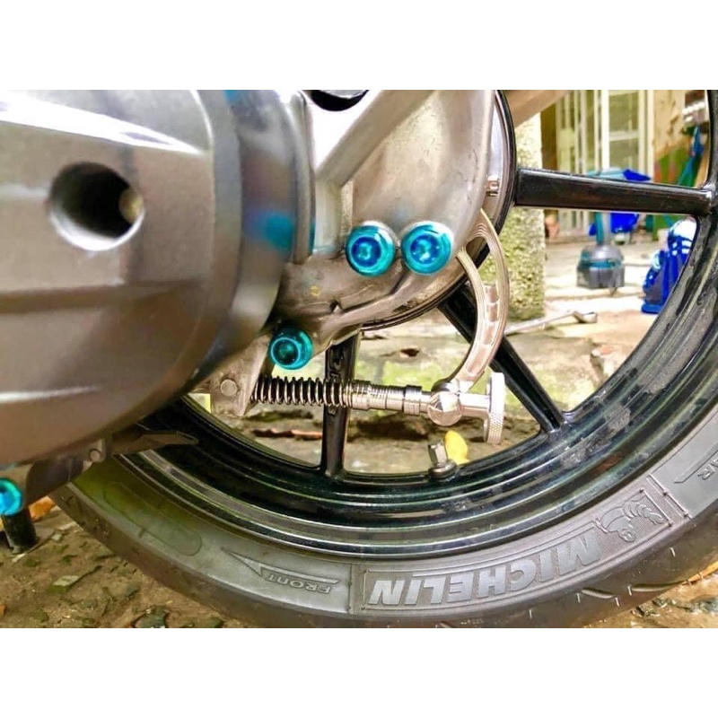 Càng thắng / pas má đùng salaya full inox 304 cho các dòng Wave/Dream/ Sirius / Vario / AB/ Ex10,...