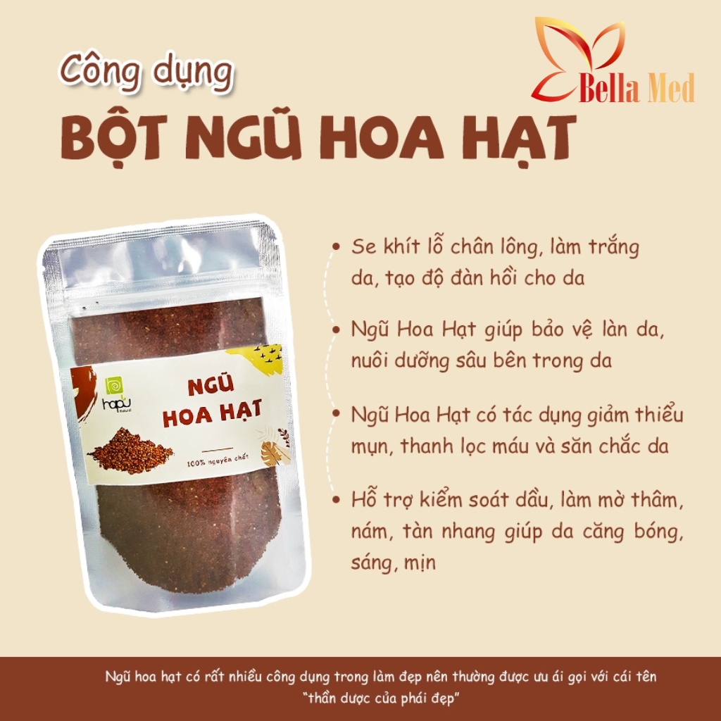 Hạt ngũ hoa dùng trong spa - 1000gram handmade