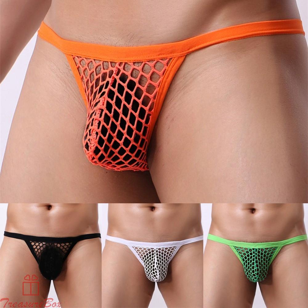 Underwear Underpant G-String Lingerie Undies Low Men Cheeky Thongs G Mens