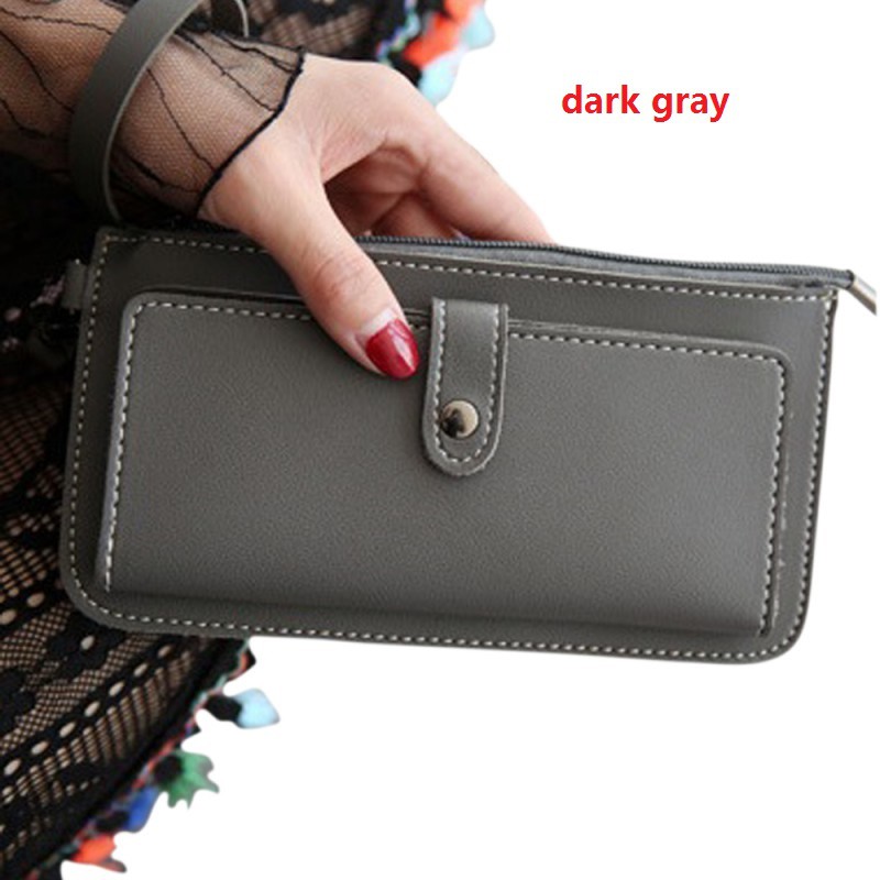 Ví cầm tay da PU khóa kéo thanh lịch và thời trang cho nữ | BigBuy360 - bigbuy360.vn