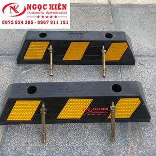 Chặn lùi bánh xe bằng cao su